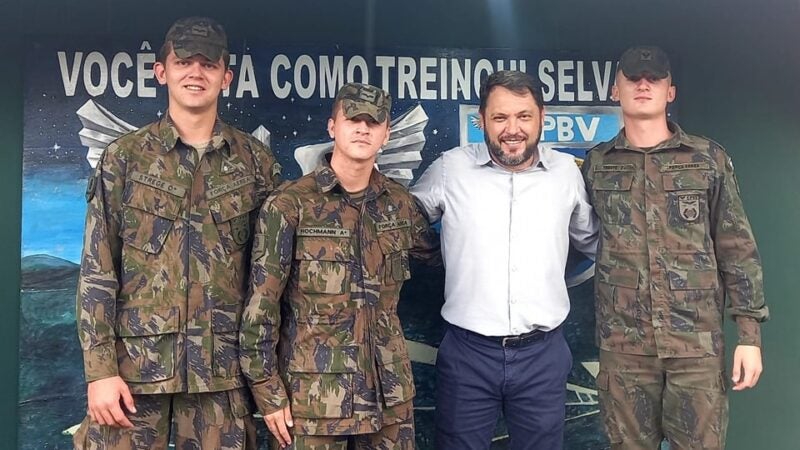 Valcimar Fuzinato prestigia as comemorações de 40 anos do CPBV e destaca a importância da Unidade Militar para Guarantã do Norte