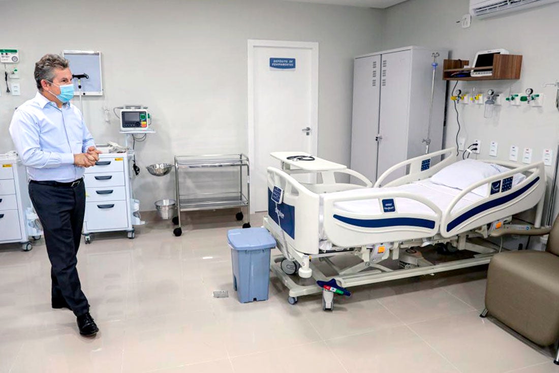 Governador anuncia cirurgias eletivas em Cuiabá e pede que órgãos de controle intensifiquem fiscalização