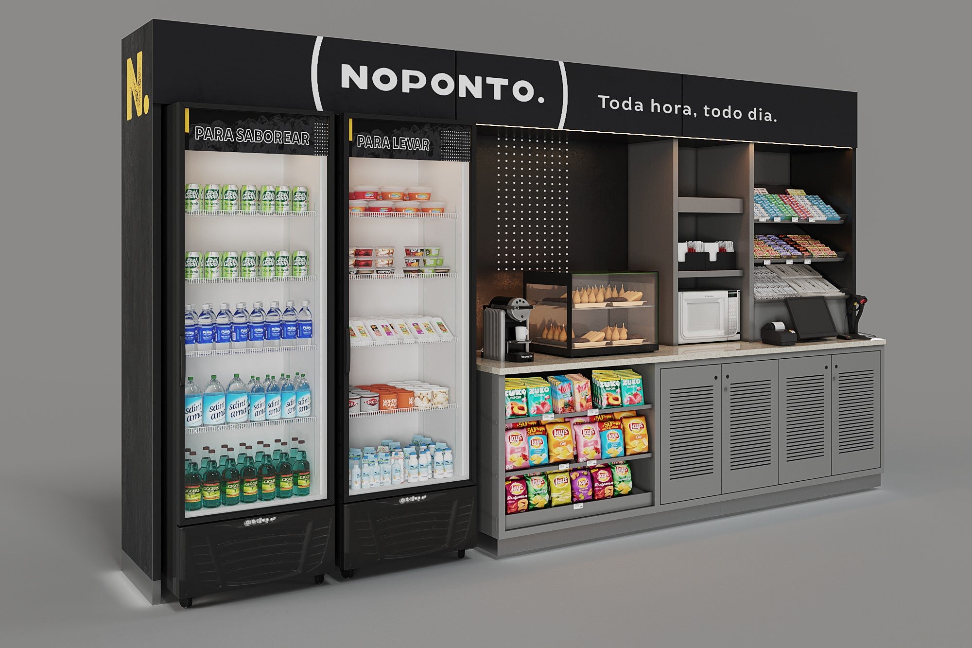 Com micromercado 100% autônomo, Sodexo lidera tendência no mundo corporativo