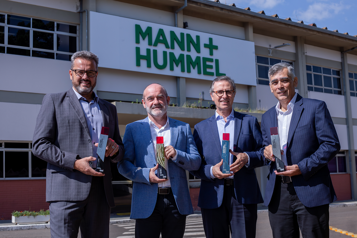 MANN+HUMMEL é reconhecida como a fornecedora do ano pela CNH Industrial pelo segundo ano consecutivo