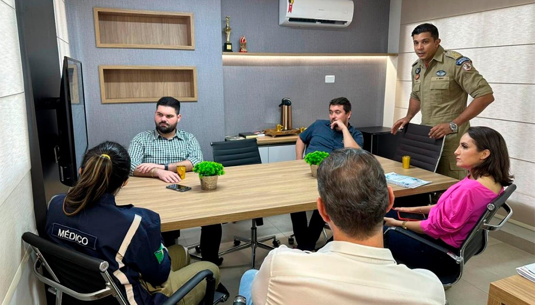 Câmara e prefeitura apoiam parceria para atendimento pré-hospitalar em Sorriso