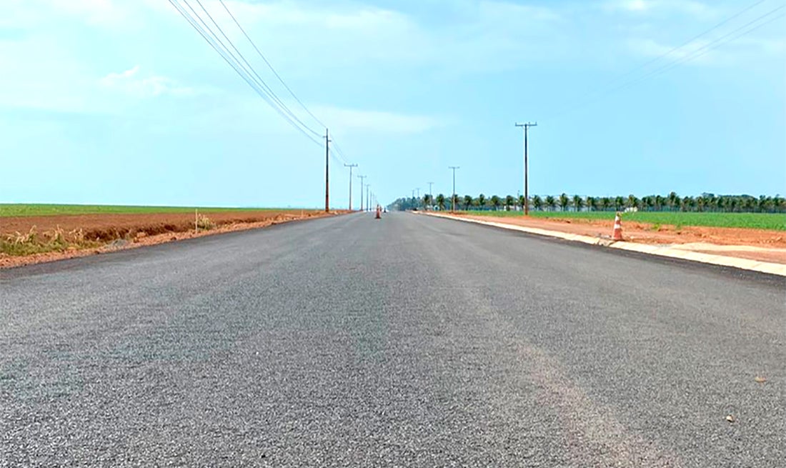 Sinop: retomadas obras de pavimentação da estrada Nanci e previsão é ficar pronta em outubro  