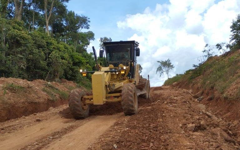 Após estadualização, começam obras paradas há 10 anos em rodovia de Mato Grosso