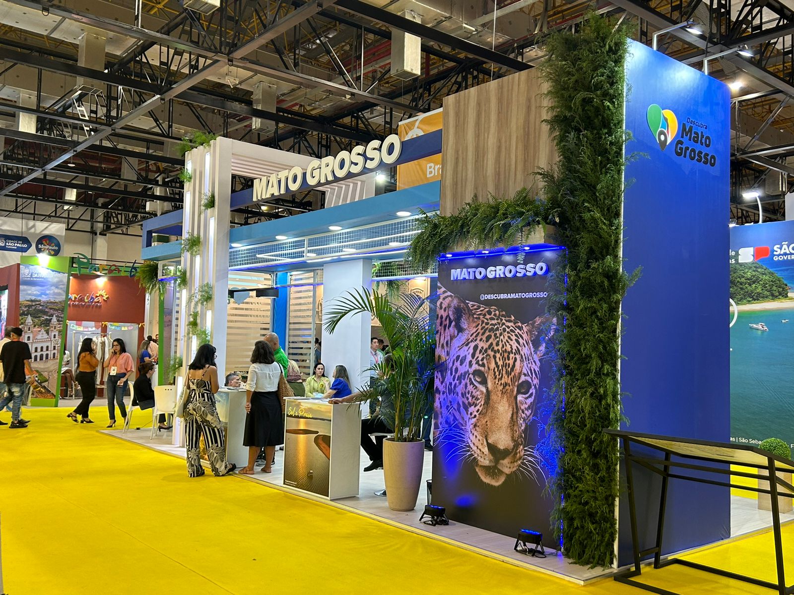 Sedec apresenta potencial turístico de MT na mais importante feira da América Latina