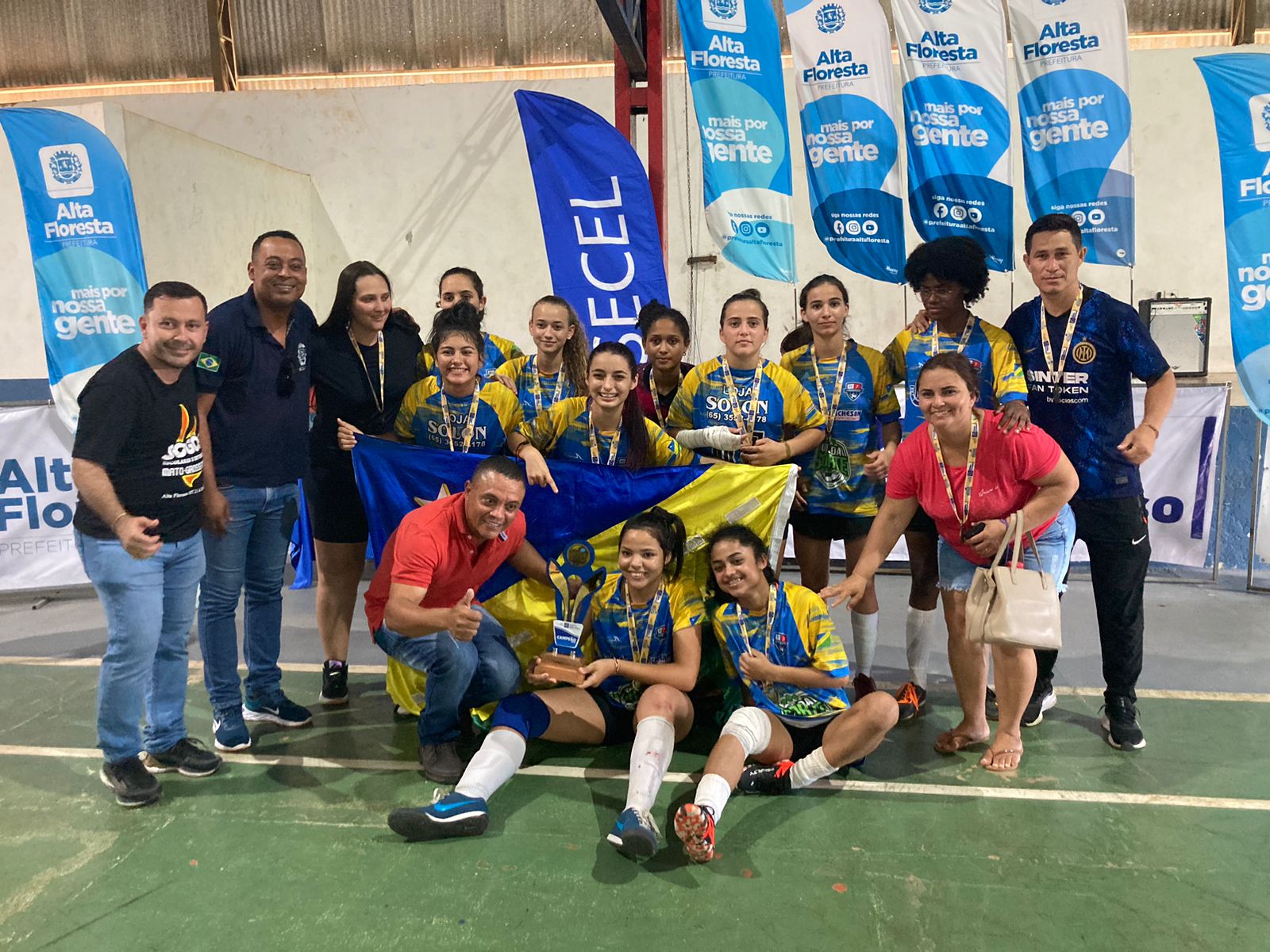 Competições escolares mato-grossenses Guarantã do Norte faz bonito