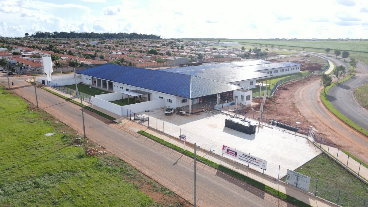 Obras de escola municipal entram na reta final em Lucas do Rio Verde