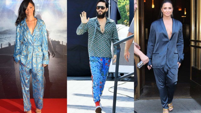 Famosos que saíram de casa em looks de pijamas!