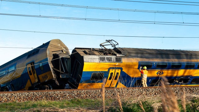 Acidente com trem na Holanda deixa um morto e 30 feridos