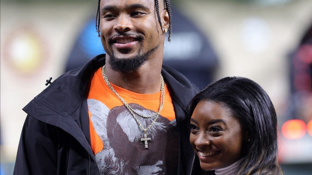 Simone Biles se casa com jogador de futebol americano Jonathans Owens
