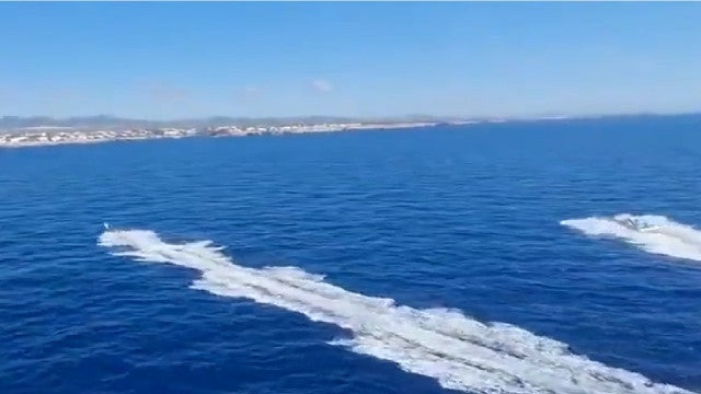 Espanha: Vídeo mostra perseguição policial nas águas de Maiorca