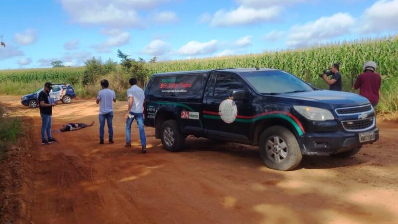 Corpo com sinais de tiros é localizado em estrada vicinal na Zona Rural de Peixoto de Azevedo
