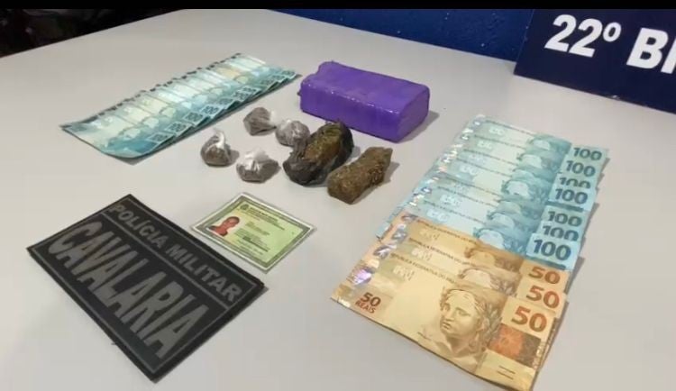 Polícia Militar prende casal por tráfico de drogas em Peixoto de Azevedo