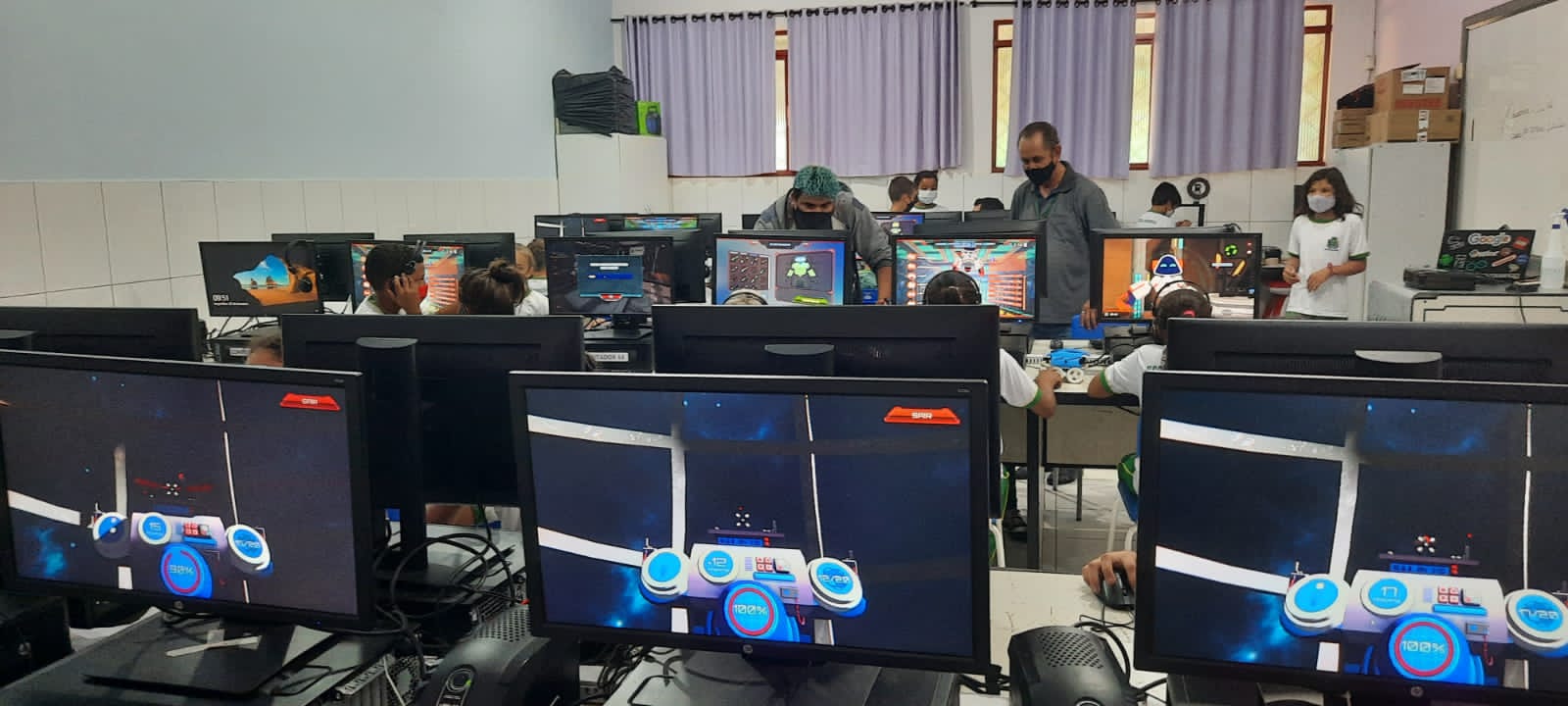 Sinop: abertas vagas para cursos nas áreas de robótica, informática e auxiliar administrativo