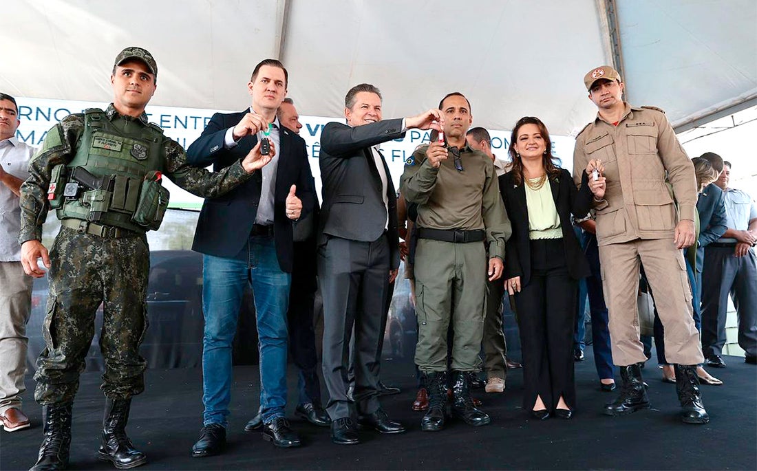 Mauro entrega 110 veículos para reforçar combate as queimas e demais ações ambientais em Mato Grosso