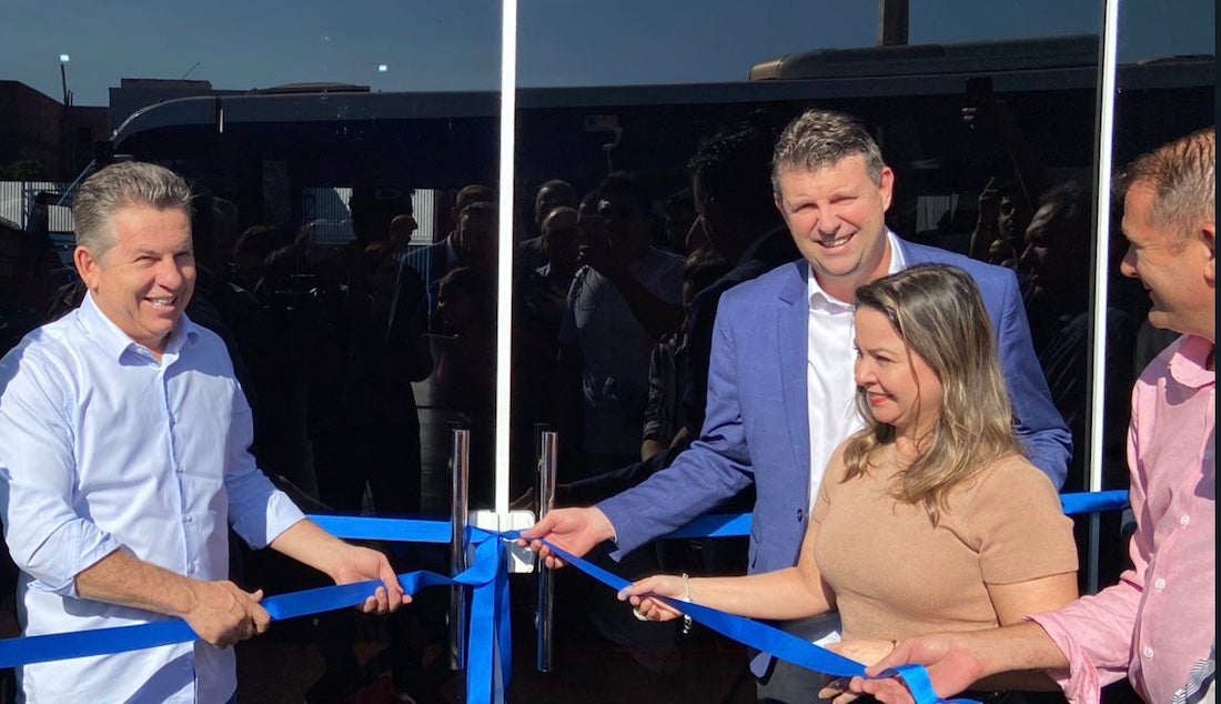 Governador inaugura escola e delegacia em Sorriso