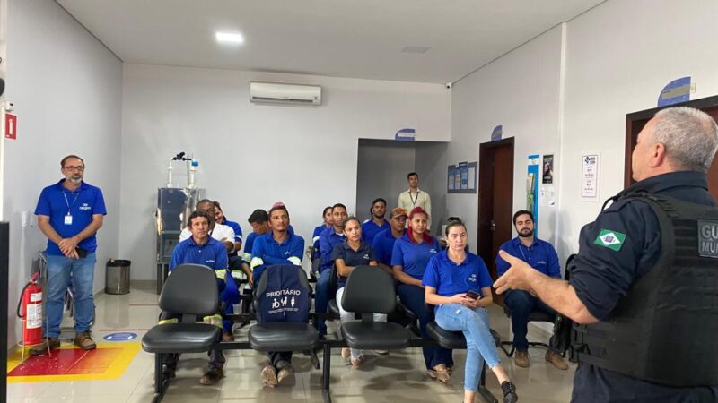 Palestras de conscientização para o trânsito seguro marcam ações da Aegea MT/PA