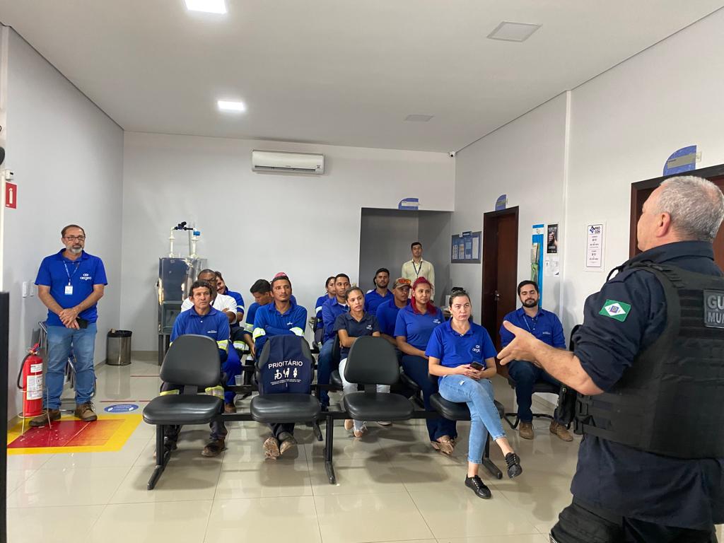 Palestras de conscientização para o trânsito seguro marcam ações da Aegea MT/PA