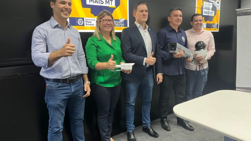 Programa Vigia Mais MT distribuiu mais de 3,2 mil câmeras para 40 municípios em Mato Grosso  