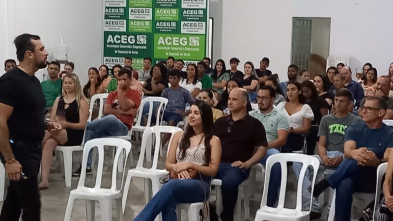 ACEG realizou dois dias de palestra com Diego Correia