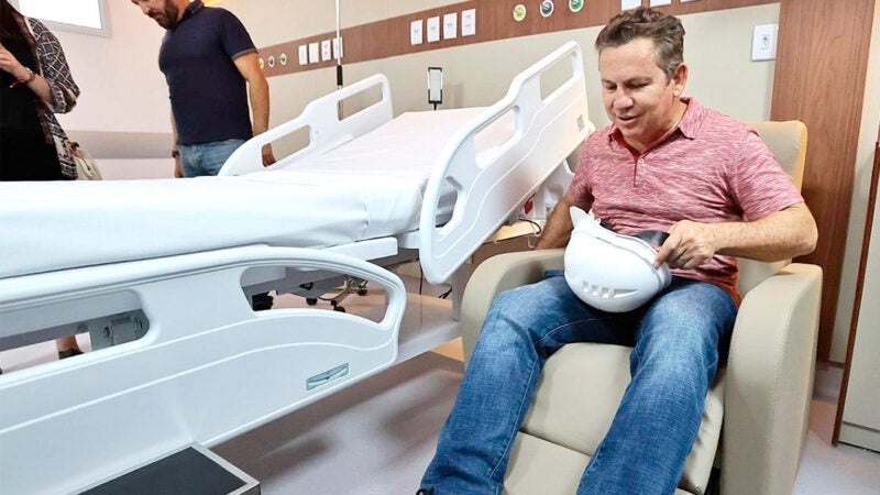 Obras do Hospital Central em Cuiabá estão na reta final, avalia Mauro