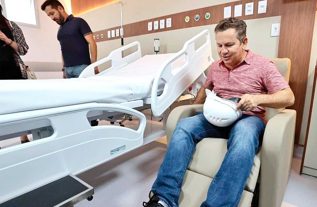 Obras do Hospital Central em Cuiabá estão na reta final, avalia Mauro