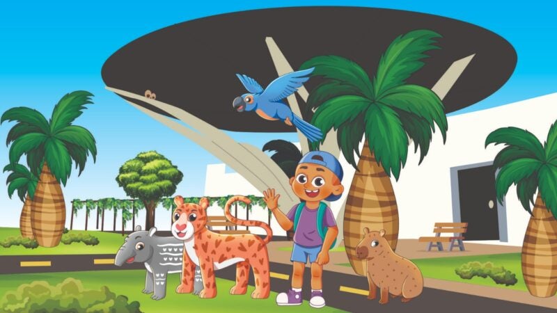 Hospital de Câncer de MT apresenta novos mascotes em defesa da vida