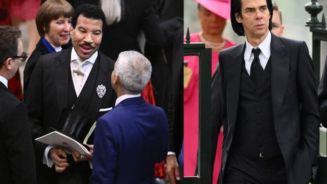 Famosos chegam à Abadia de Westminster para a coroação do rei Charles III