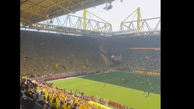 Dortmund deixa escapar o campeonato e esta foi a reação da torcida