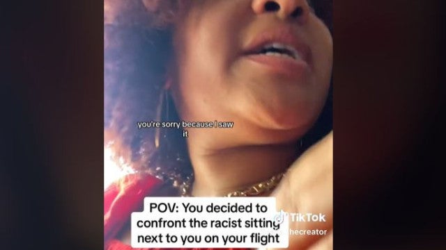 Mulher negra vê mensagens racistas de homem ao lado em voo e o confronta