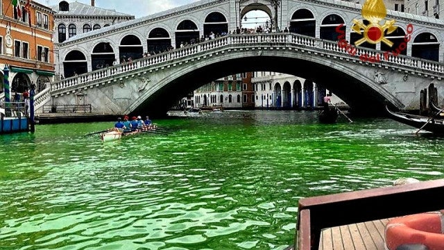 Desvendada a causa da coloração verde das águas de Veneza