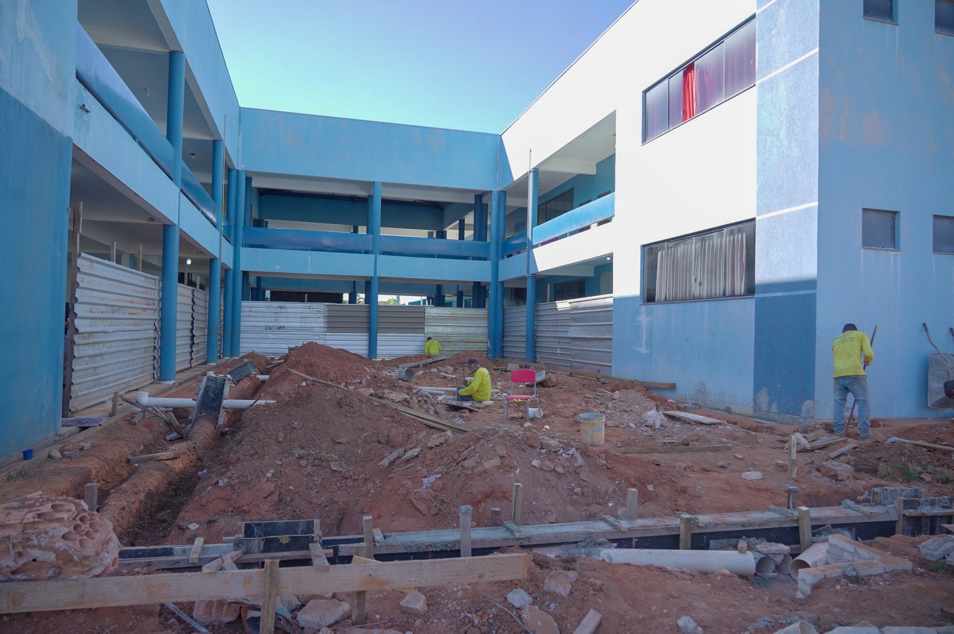 Em parceria com o Estado, prefeitura inicia reforma de escola em Lucas; R$ 3 milhões de investimento
