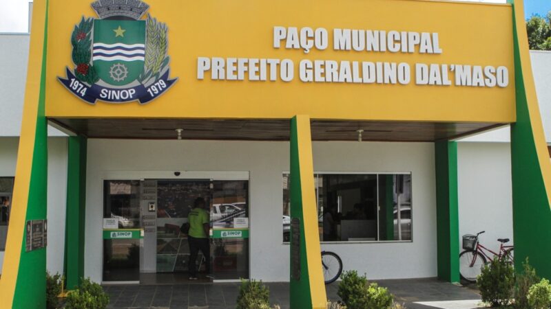 Sinop investirá mais de R$ 400 mil em tecnologia ampliar atividades em quatro secretarias