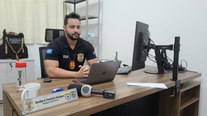 Polícia Civil cumpre mandado de prisão de jovem por tráfico de drogas que desligava a tornozeleira eletrônica