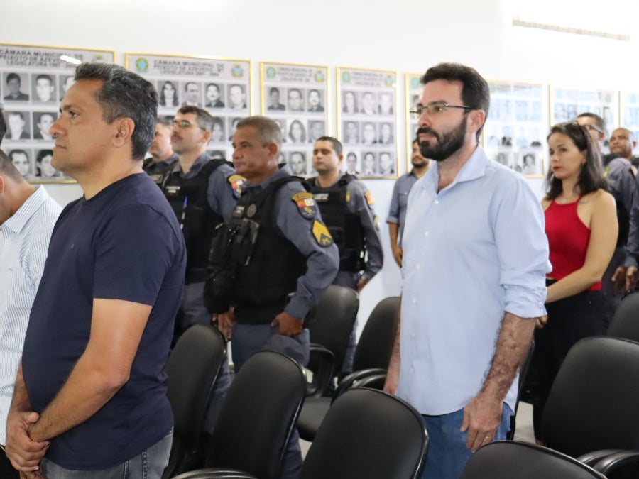 Presidente da Coogavepe participa da cerimônia de entrega de armamentos para Policia Militar do 15º CR
