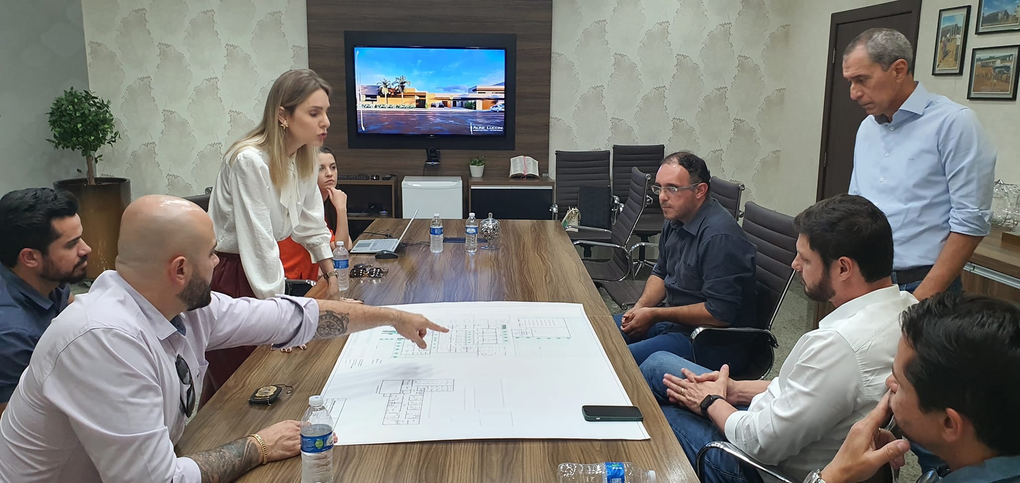 Apresentado projeto de nova sede da Polícia Civil em Lucas; prefeito quer duas novas delegacias