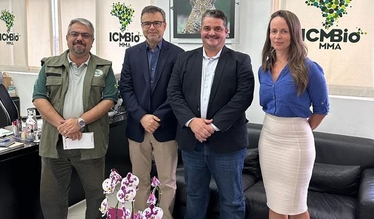 Em Brasília, Prefeito Érico, se reúne com presidente do (ICMBio), Mauro Pires, em busca de soluções para propriedades do Vale do 15