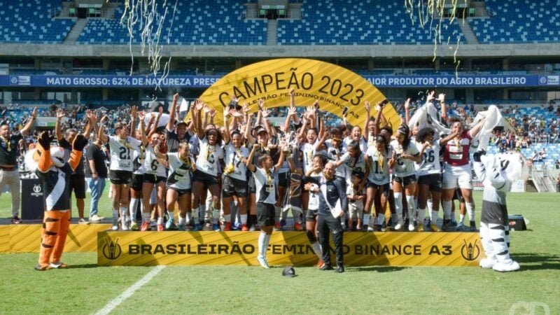 Tigresas do Mixto fazem história e conquistam título do Brasileirão A3 na Arena Pantanal