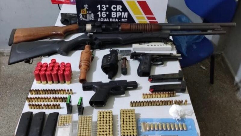 PM faz operação e prende 12 invasores de terras em Mato Grosso