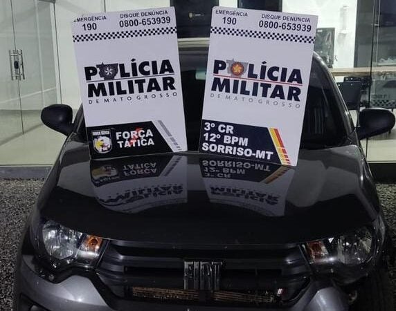 Ação integrada prende dupla por roubo, recupera veículo e apreende arma de fogo