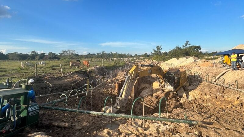 Obras do interceptor Gonçalves avançam com o propósito de ampliar o tratamento de esgoto em Sorriso