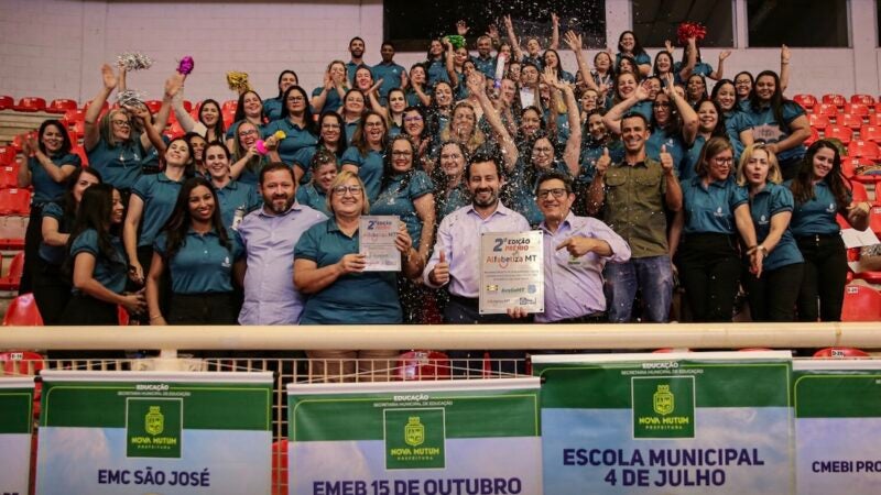 Nova Mutum recebe maior premiação do Educa Mais MT