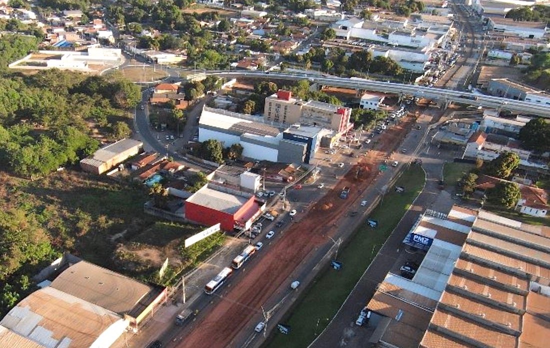 Começa nova fase de obras do ônibus rápido em Várzea Grande