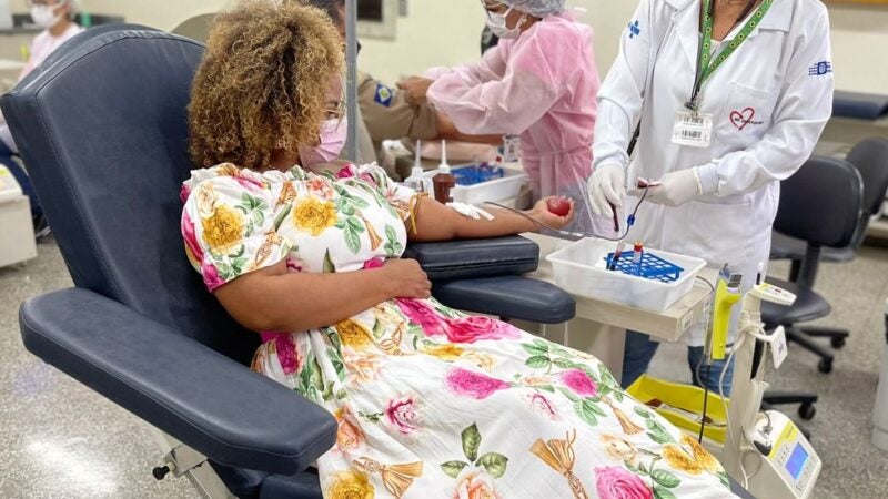 MT Hemocentro realiza atividades em alusão ao Dia Mundial do Doador de Sangue