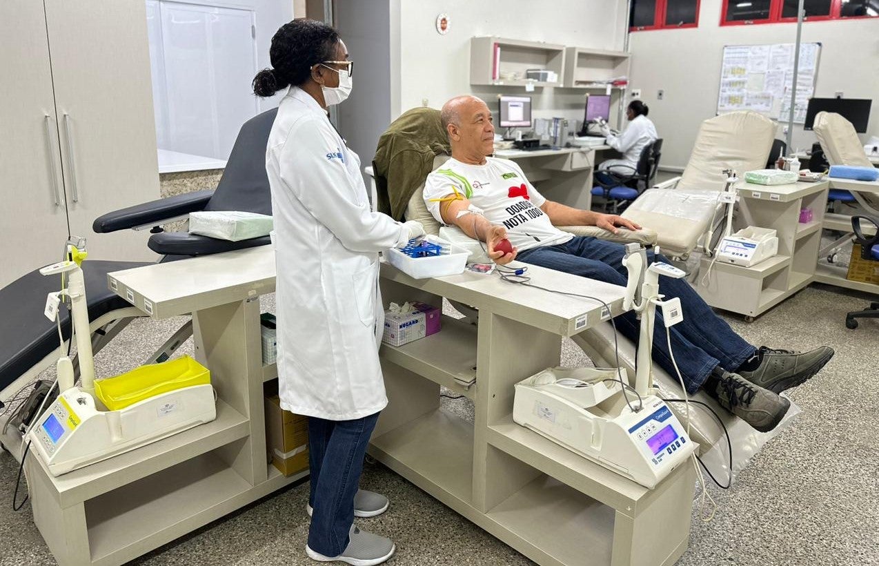 MT Hemocentro celebra Dia Mundial de Doação de Sangue com homenagens a voluntários