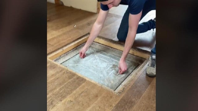 Jovens descobrem tampa secreta em casa e o que escondia é surpreendente
