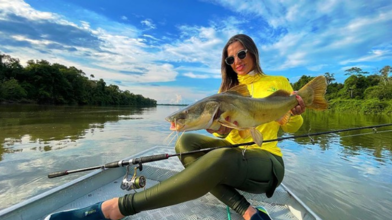 Pescadora esportiva afirma: “Se há preservação, todo mundo é beneficiado”
