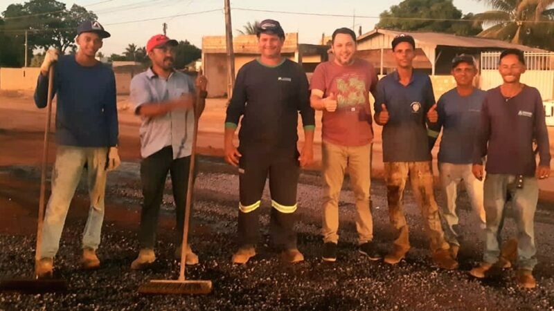 Presidente Valcimar destaca investimentos no Bairro Santa Marta