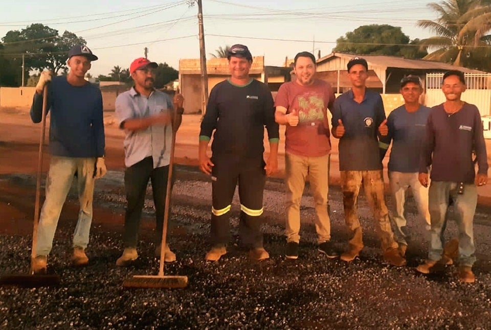 Presidente Valcimar destaca investimentos no Bairro Santa Marta