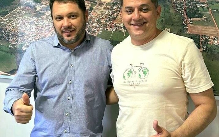 Presidente Valcimar  e Humberto Paiva discutem Projetos e Ações para Guarantã do Norte