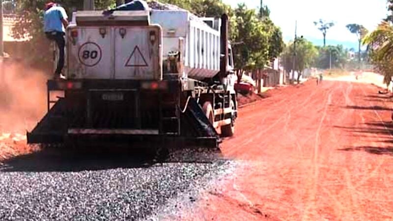 Guarantã: obras de 30 mil m² de asfaltamento ficam prontas esta semana